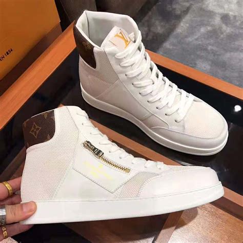 louis vuitton rivoli sneaker boot white|lv rivoli sneaker.